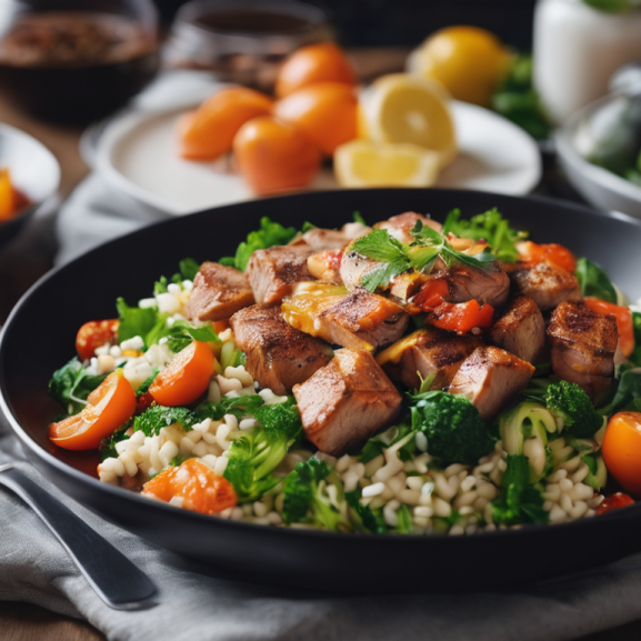 Image de Couscous de légumes et viande